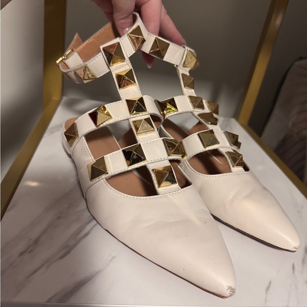 BALIÉ Made in Italy leather shoes (somewhat similar to Valentino Gladiator)